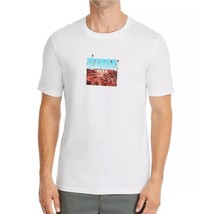 Hugo Boss Men's Short Sleeve Dupungato Logo Graphic Crew T-Shirt Cotton White M - £34.76 GBP