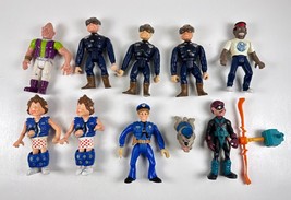 Vintage 1989 Lot of 10 Police Academy Action Figures Warner Bros + Prope... - $76.02