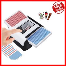 Rechargeable Low Noise Automatic Card Shuffler for 1-2 Decks - Perfect f... - $57.41