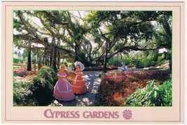 Postcard Banyon Tree Southern Belles Cypress Gardens Florida - £3.94 GBP