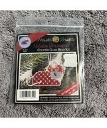 VTG 1994 Mill Hill  Napping Noel Mouse Holiday Ornament V Glass Bead Kit - $21.71 CAD