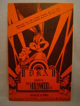 Program for DKA Salute to Hollywood Cartoon, 1975 DISNEY; FLEISCHER Anim... - $8.99