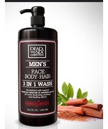 DEAD SEA COLLECTION MEN&#39;S 3 IN 1 FACE, BODY &amp; HAIR 33.8 OZ / 1000 ML - €22,09 EUR