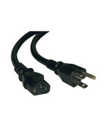 TRIPP LITE P007-002 2FT COMPUTER POWER CORD 14AWG 15A 125V 5-15P TO C13 ... - £19.78 GBP