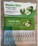 2 Box Neutro Skin Organic + Bright Apple + Kiwi Vitamin C 12 x 5ml Fast Shipping - $139.90