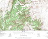 Wheelbarrow Peak Quadrangle Nevada 1952 Map Vintage USGS 15 Minute Topog... - $16.89