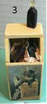 Jan Yinger Eclectric Box with Cat Image in Miniature Dollhouse Scale 1:12 - $28.99