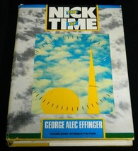 The Nick of Time Hardcover Book 1st Print 1985 George Alec Effinger Autographed - $19.34