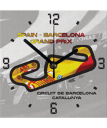 Formula 1 Circuit Canvas Wall Clocks - SPAIN - $41.96 CAD+