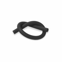 LeLuv Silicone Hose 12 Inch Matte Black Coated Non-Collapsible - £5.77 GBP