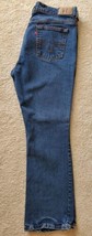 Levi&#39;s 515 Bootcut Jeans Women&#39;s Size 12 Short Blue Denim Stretch Pants - £16.75 GBP