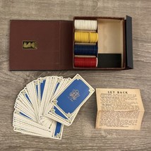 Vintage DRUEKE #117 Set Back Travel Game US Army Cards Hi Lo Jack 1943 W... - $99.00