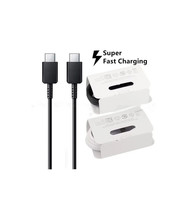 Genuine Samsung Type C to C USB-C Fast Charger Cable DG977 -Note S21 Ultra -New - £2.59 GBP