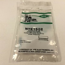 (1) NTE NTE1502 Integrated Circuit 5−Step LED Driver Circuit for Linear ... - $14.99