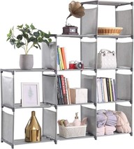 YCOCO 9 Cubes Bookshelf Office Storage Shelf Plastic Storage - £31.96 GBP