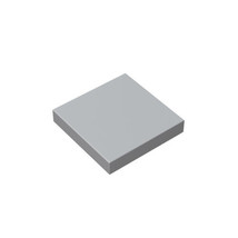 100pcs Part 3068 Tile 2x2 Light Gray Building Pieces Blocks Lot of Bricks Parts - £14.28 GBP