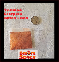 2.3 Grams Trinidad Scorpion Butch T chili powder Extremely HOT pepper spice RARE - £2.36 GBP