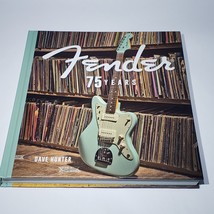 Fender 75 Years Dave Hunter Hardcover Coffee Table Book Anniversary 2022 - £26.12 GBP
