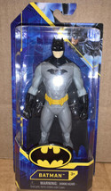 DC Comics BATMAN By SpinMaster 6" Action Figure In Gray & Black New - $7.92