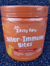 Zesty Paws Allergy Immune  System Supplement for Dogs 90 soft chews Lamb Flavor - £18.24 GBP