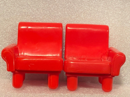 2005 Fisher-Price My First Dollhouse (Red Love Seat Pair) *Pre-Owned/Nic... - $9.99