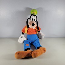 Disney Goofy Plush Large Disney Tags Hat Shirt Pants 22” Tall VTG - £17.74 GBP