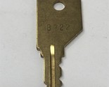 Beaver Lock Key For Gumball Candy Vending Machine # B222 B 222 - £10.96 GBP