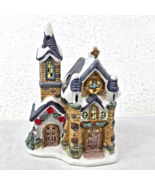 Cobblestone Corners Church Christmas Village Building 2001 Vintage - $18.09