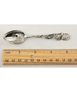 *4 1/4&quot; Nominated Three Times,Elected Twice STERLING SILVER SOUVENIR SPOON - €41,73 EUR