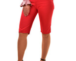J BRAND By Simona Rocha Womens Shorts Casual Elegant Red Size 27W SR9022T  - £96.79 GBP
