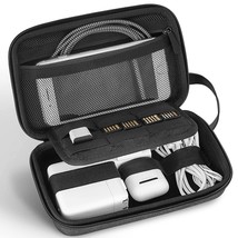 JETech Electronics Accessories Organizer Hard Carrying Case with Double Zipper a - £25.57 GBP