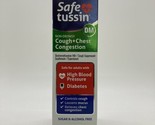 Safe Tussin DM Non-Drowsy Cough + Chest Congestion, 4.0 fl oz, Exp 2025 - £12.62 GBP
