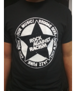 Rock Against Racism - punk shirt - punk rock  - antiracist shirt -punk t... - £15.98 GBP