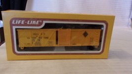 HO Scale Life-Like, 40&#39; Box Car, Chicago &amp; Illinois Midland, Yellow, #8004 - £19.54 GBP