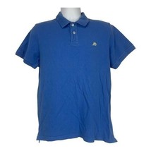 Aeropostale Men&#39;s Short Sleeved Collared Blue Polo Shirt Size L - £18.68 GBP