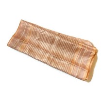 Copper Graphic Geometric Print Head Neck Scarf Vintage Estate Veil Hair ... - £15.87 GBP