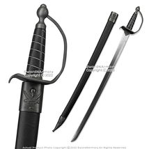 35&quot; Classic Caribbean Pirate Cutlass Sword Bow Guard with Skull Scabbard - €56,09 EUR