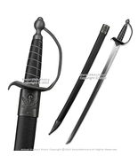 35" Classic Caribbean Pirate Cutlass Sword Bow Guard with Skull Scabbard - $65.32