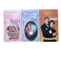Lot 3 Danielle Steel VHS Movies Drama Romance Not Rated - £7.08 GBP