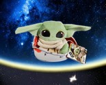 &quot;THE CHILD&quot;  2021 &quot;STAR WARS&quot;, PLUSH BABY YODA IN HOVER PRAM,  IN HAND! - $13.37