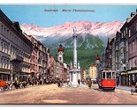 Maria-Theresien-Straße Street View Innsbruck Austria UNP DB Postcard V23 - £3.85 GBP