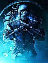 Sub-Zero Mortal Kombat Poster | Framed Art | Anime | NEW | USA - £16.07 GBP