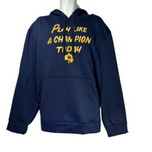 Under Armor Notre Dame Play like a Champion Today Hoodie Sweatshirt Size... - $29.69