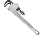 18-Inch Pipe Wrench, Heavy Duty Aluminum Plumbing Wrench - £32.61 GBP