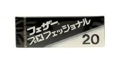 Feather PB-20 Professional Blade 20 pieces Japan Import Free shipping - $16.79