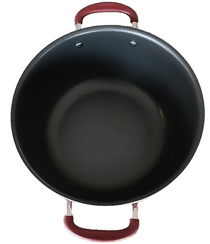 Pioneer Woman ~ KEEPSAKE Floral Merlot ~ Nonstick ~ 5.5 Qt Dutch Oven Pot w/Lid Item image 2