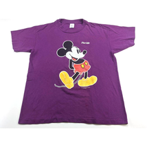 Mickey Mouse Florida Sherrys Best Large Single Stitch T Shirt Vintage 90s USA - £31.01 GBP