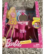 2012 BARBIE GLAM VANITY PLAYSET #X7940 *NEW* NRFB - €33,13 EUR