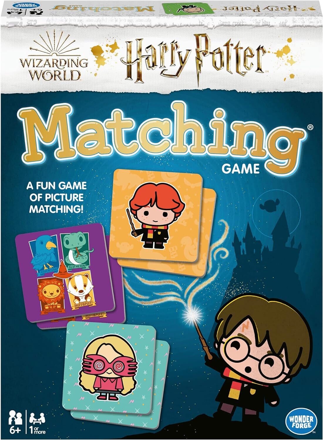 Wizarding World Harry Potter Memory Matching Family Game Wonder Forge - $9.90
