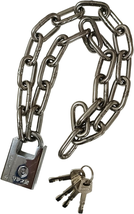 WANLIAN Bike Lock Chain,Motorcycle Chain Lock,Uncuttable Chain and Lock,For Moto - £23.58 GBP